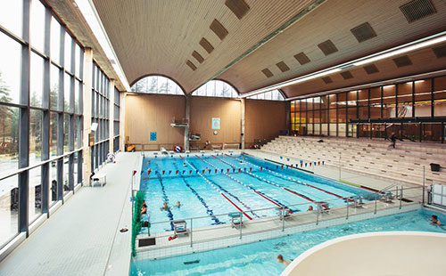 سقف سالن های شنا